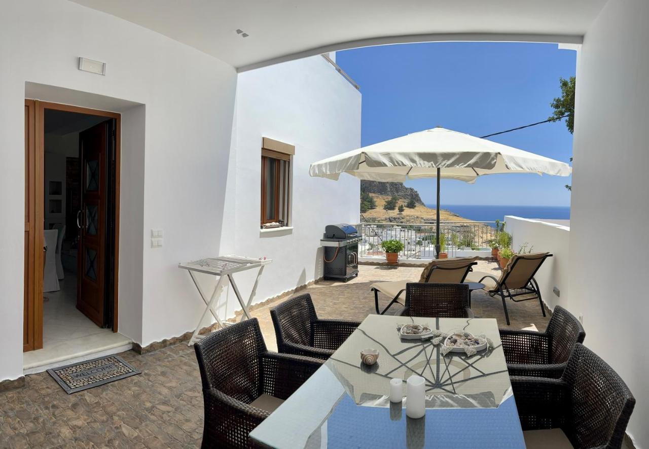 Lindos Anatoli Luxury Villa Exterior foto