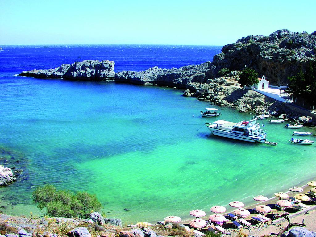 Lindos Anatoli Luxury Villa Exterior foto